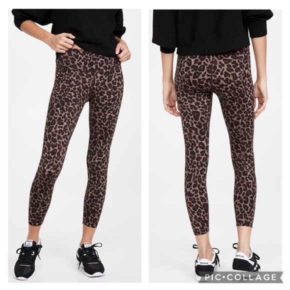 Varley Luna Yoga Leggings Tortoise Leopard size Small - Picture 1 of 13